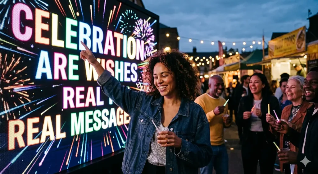 Celebration Are Wishes Real Messages