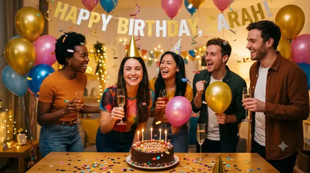 Celebration Birthday Wishes for Friend