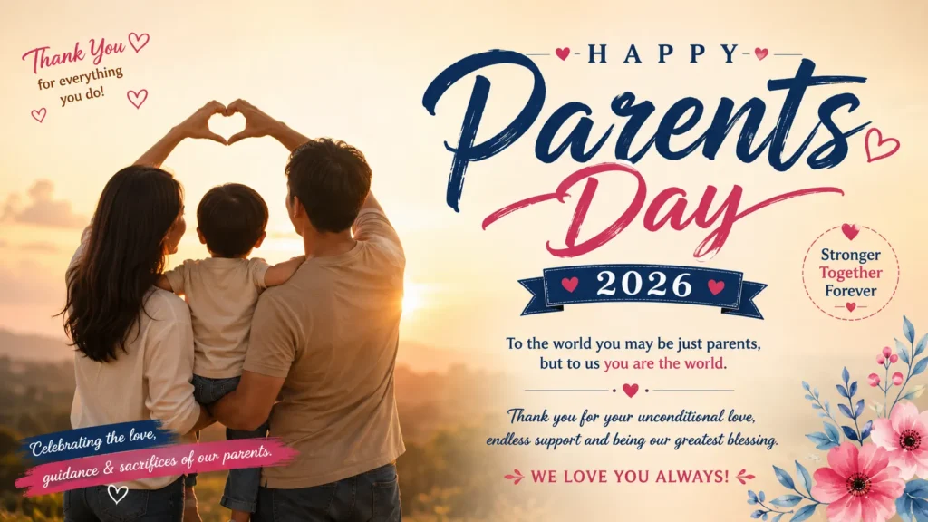 Celebration Parents Day Wishes 2026