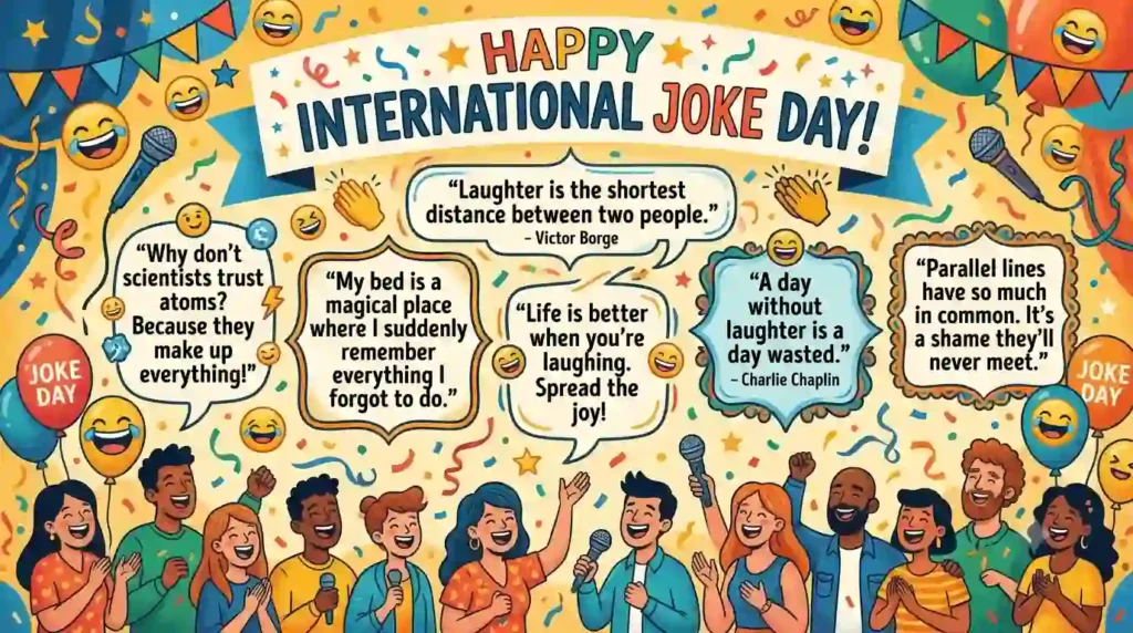 Funny International Joke Day Wishes
