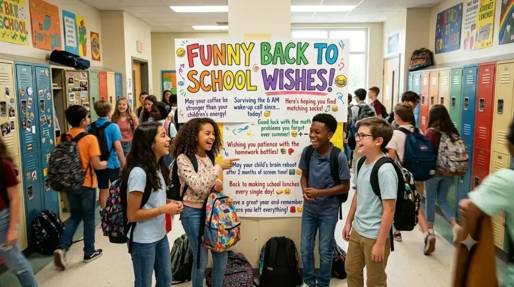 Funny Back to School Wishes