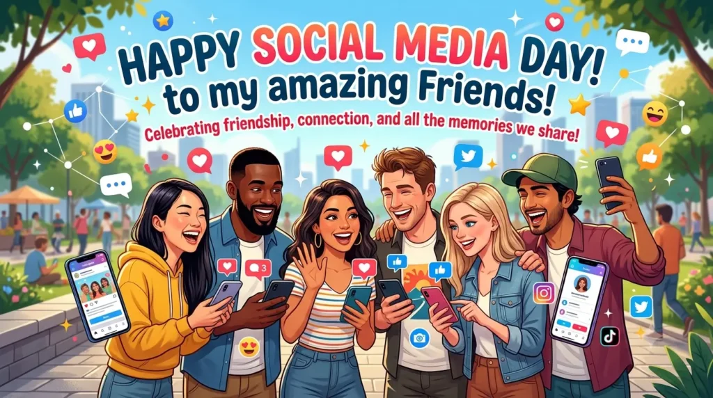 Unique Social Media Day Messages