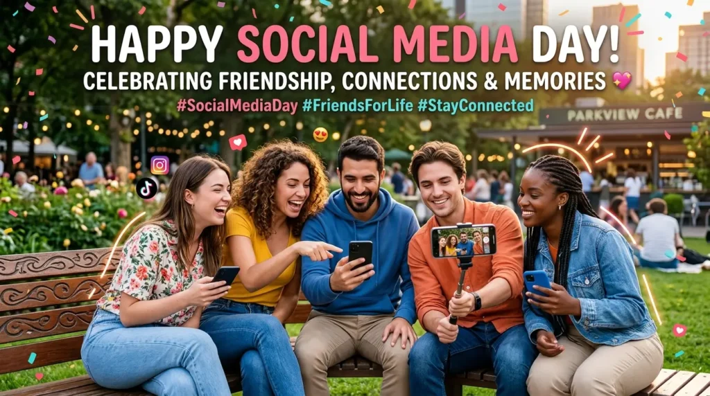 Social Media Day Wishes for Friends
