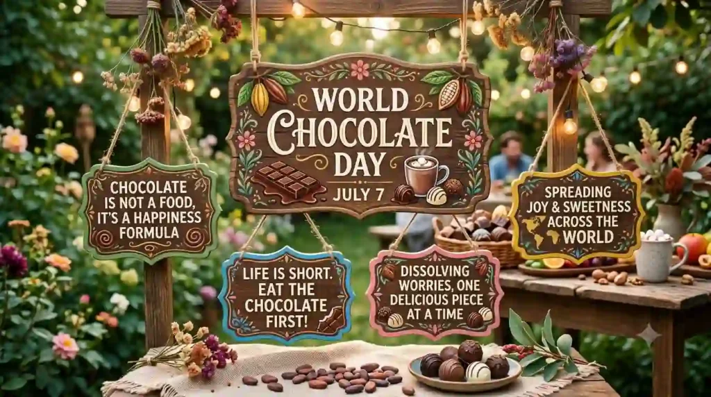 Unique World Chocolate Day Wishes