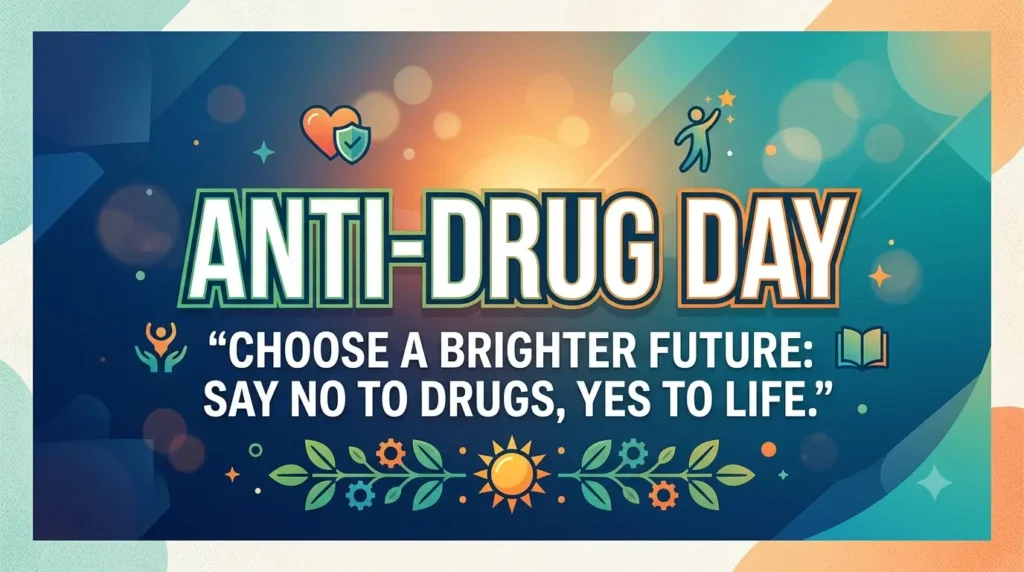 Anti-Drug Day Quotes for Social Media Captions