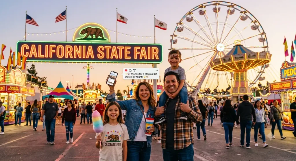 California State Fair Wishes for Social Media Captions