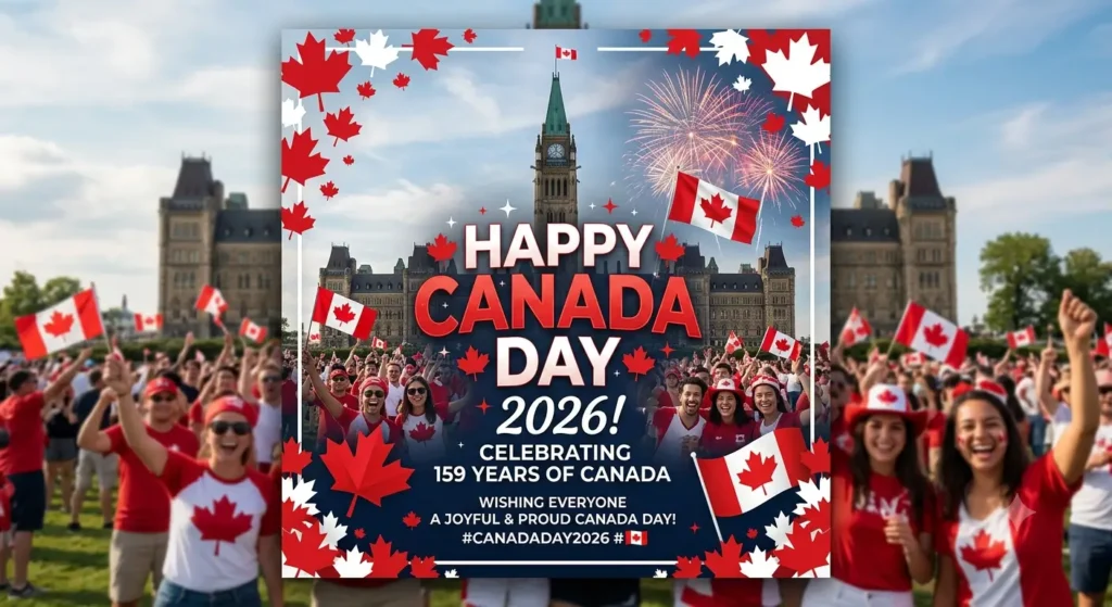 Canada Day Wishes for Social Media Captions