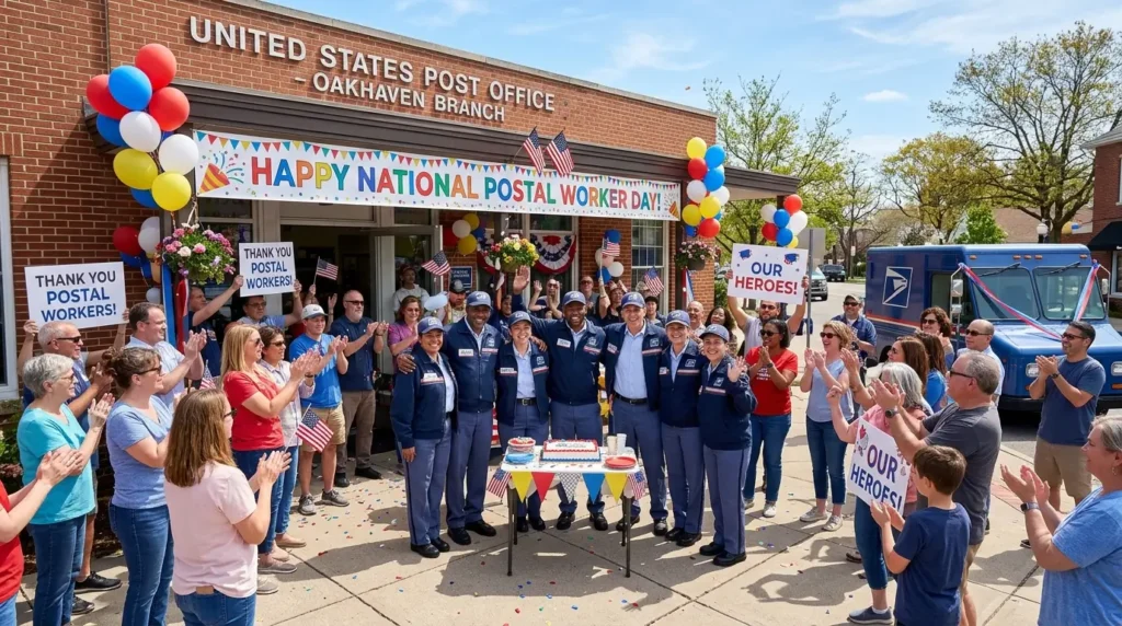 Celebration National Postal Worker Day Wishes