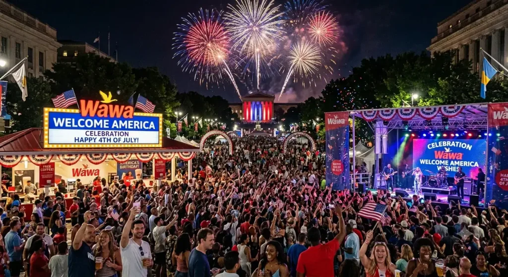 Celebration Wawa Welcome America Wishes