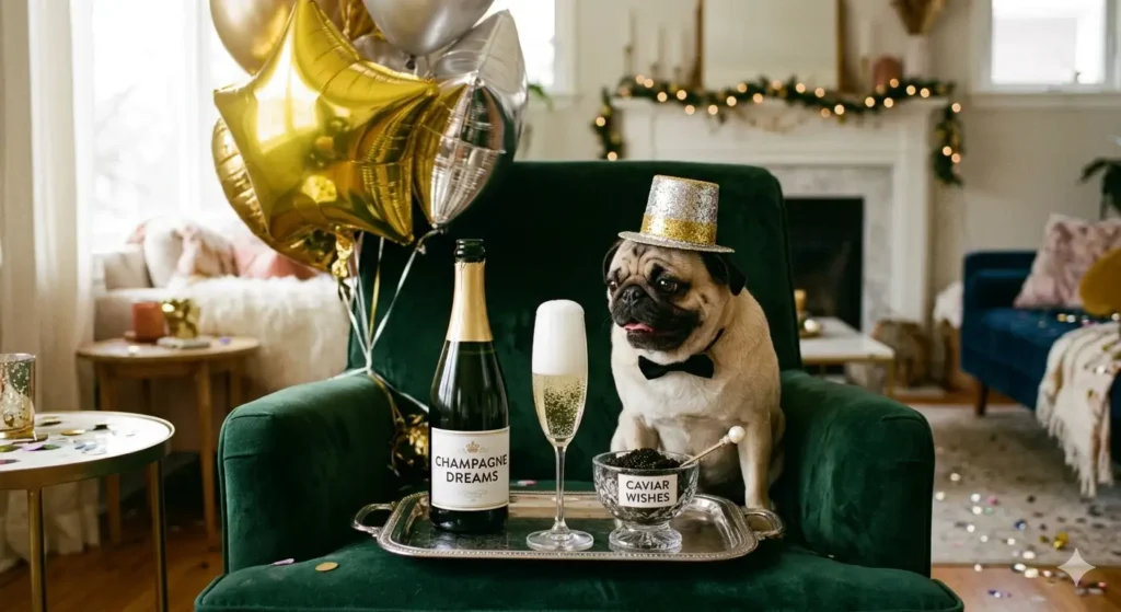 Funny Champagne Dreams and Caviar Wishes