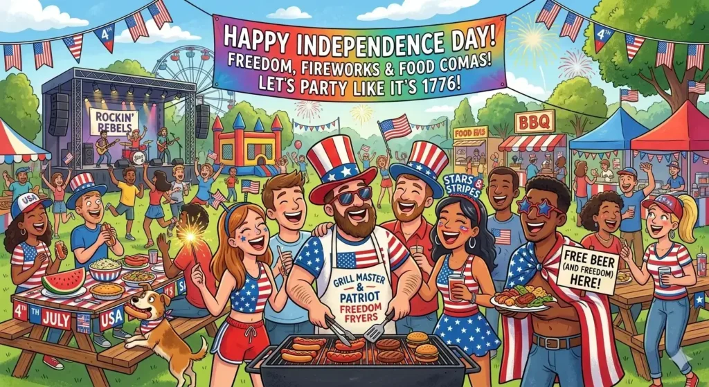 Funny Independence Day Festivals Wishes