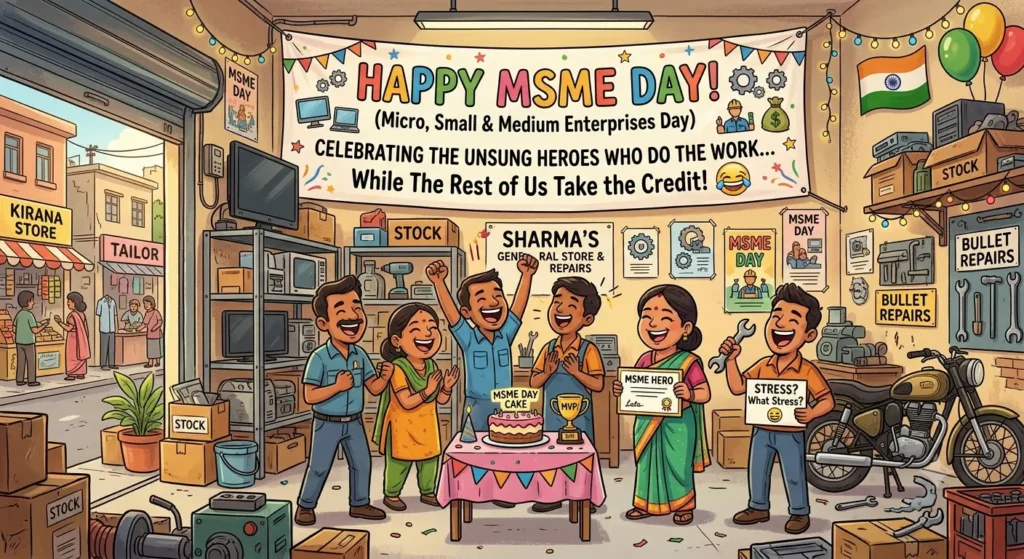 Funny MSME Day Wishes