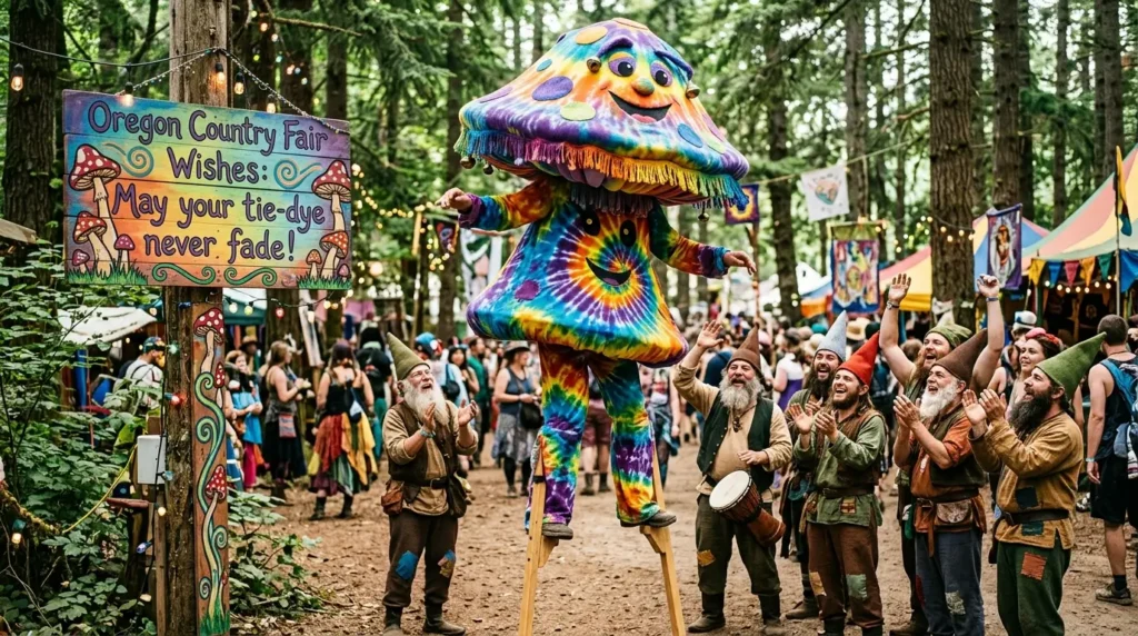 Funny Oregon Country Fair Wishes