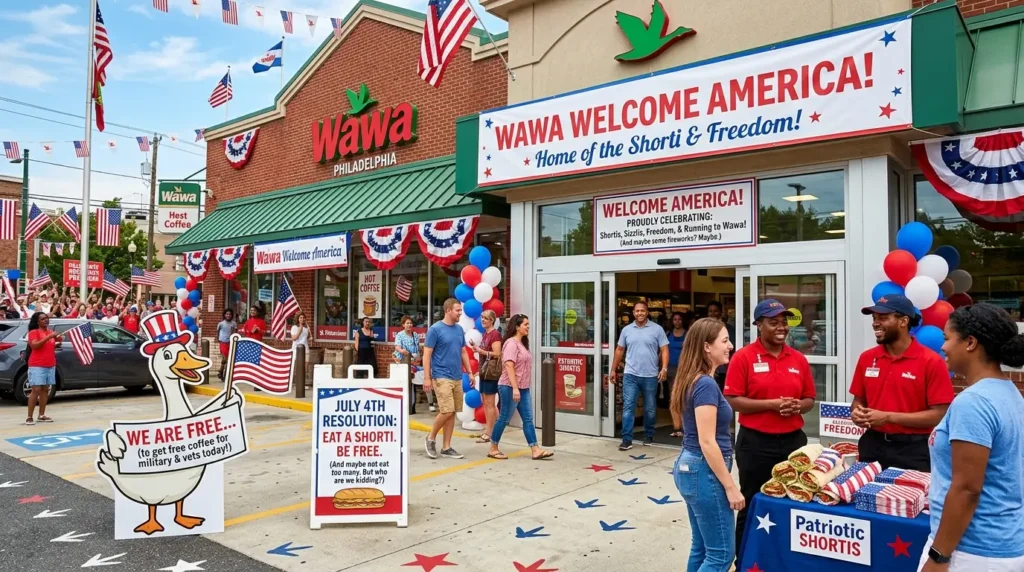 Funny Wawa Welcome America Wishes