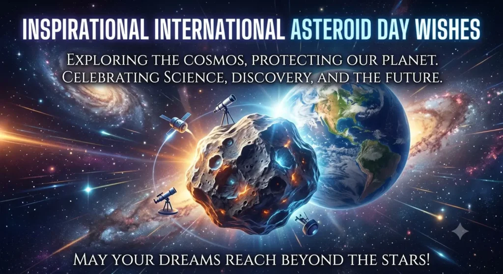 Inspirational International Asteroid Day Wishes