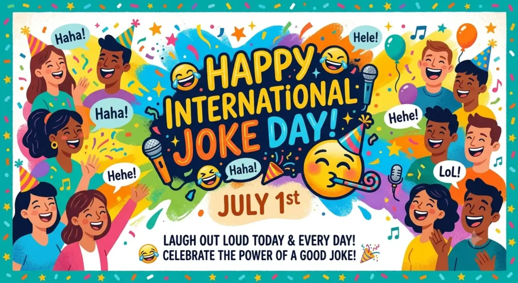 International Joke Day Wishes for Social Media Captions