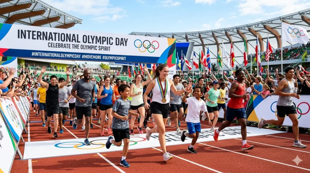 International Olympic Day Captions for Social Media