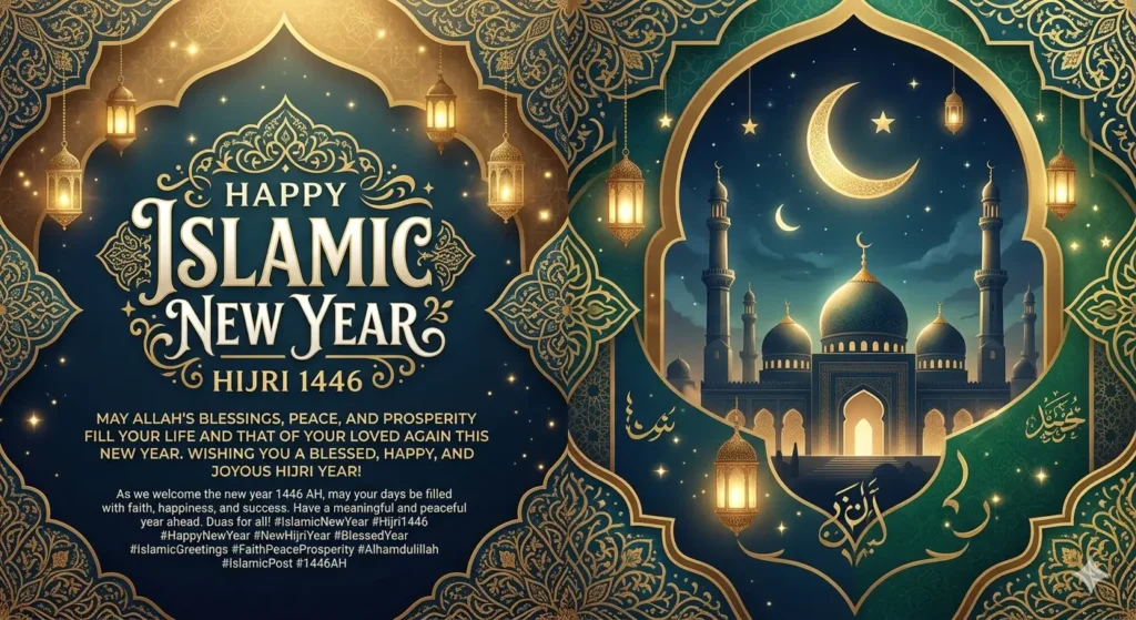  Islamic New Year Wishes for Social Media Captions