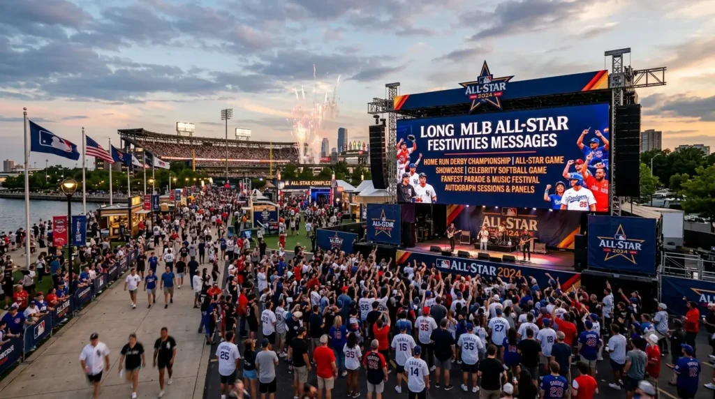 Long MLB All-Star Festivities Messages