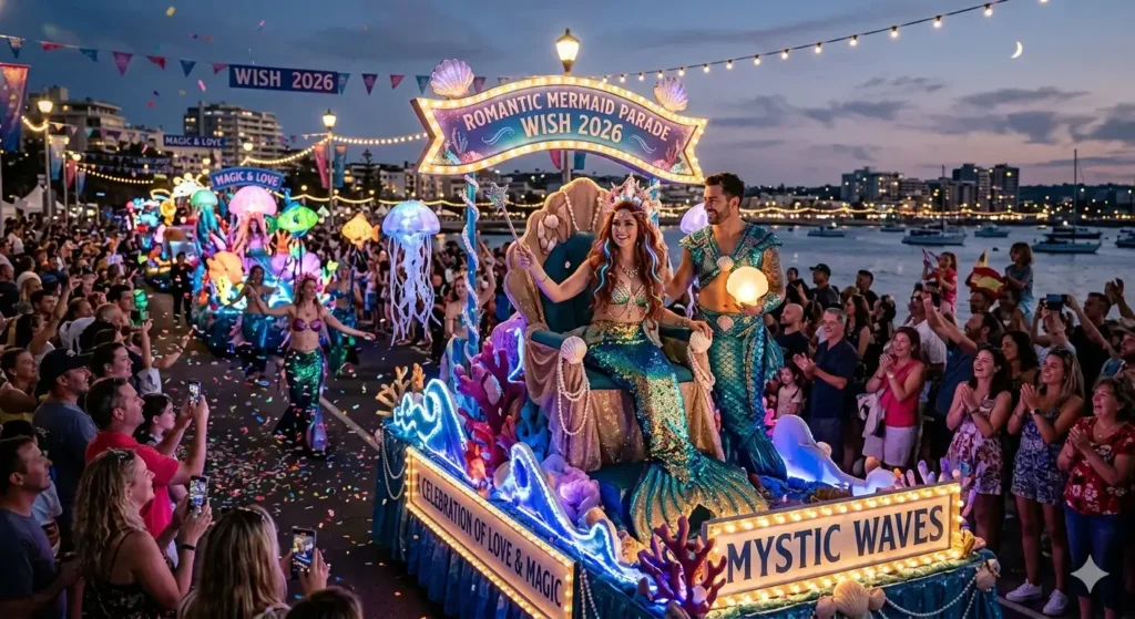 Romantic Mermaid Parade Wish 2026