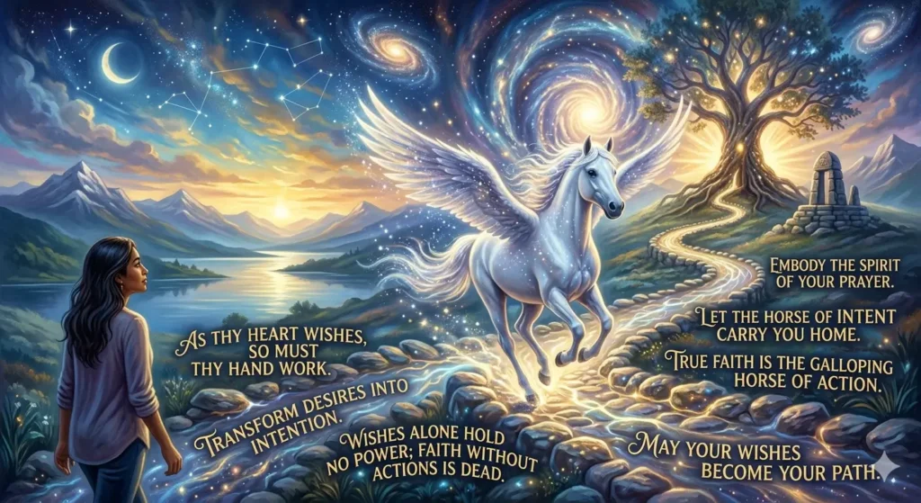 Spiritual If Wishes Were Horses Meaning Quotes