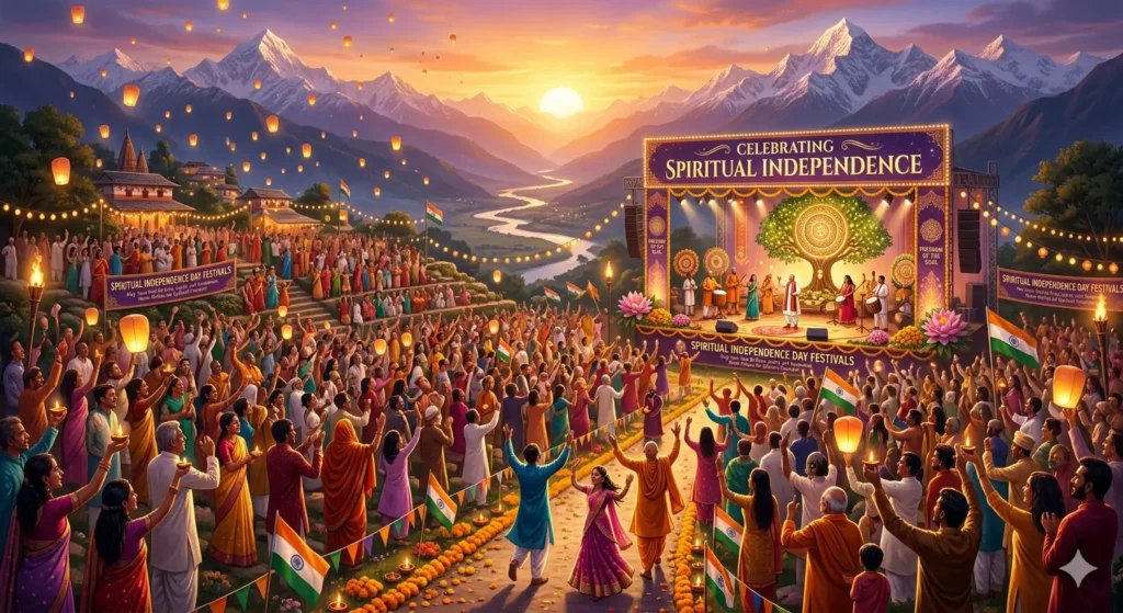 Spiritual Independence Day Festivals Wishes