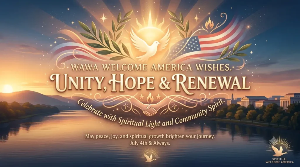 Spiritual Wawa Welcome America Wishes