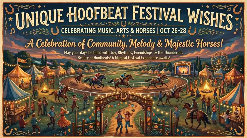 Unique Hoofbeat Festival Wishes
