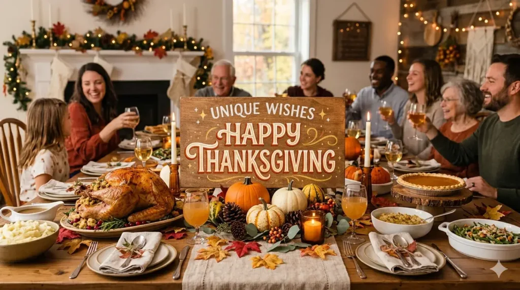 Unique Wishes Happy Thanksgiving