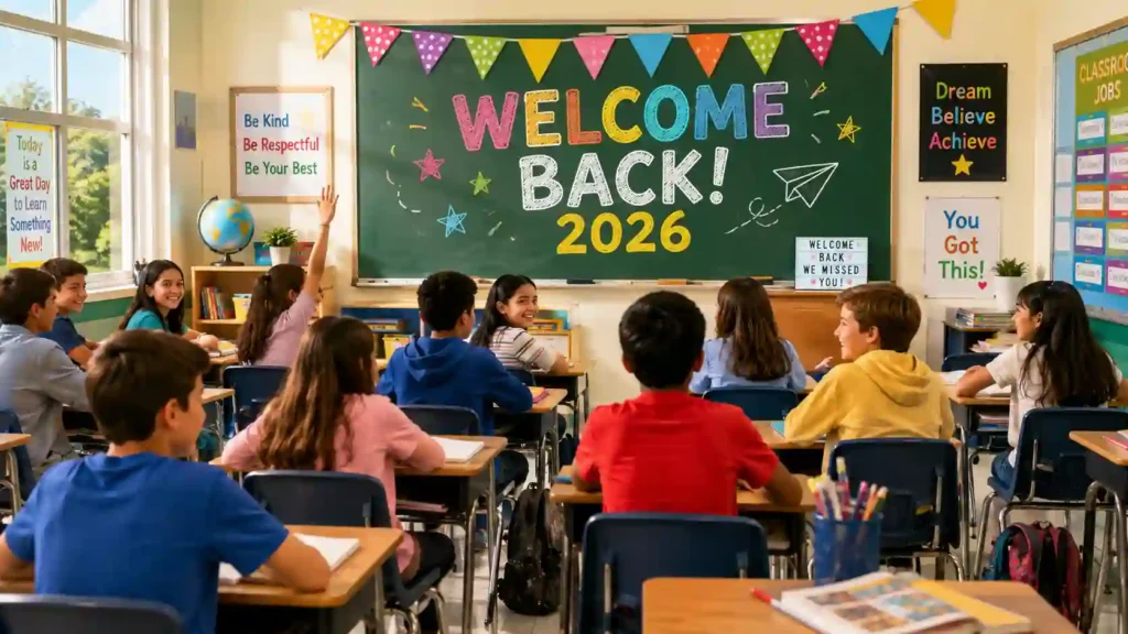 Welcome Back to School 2026