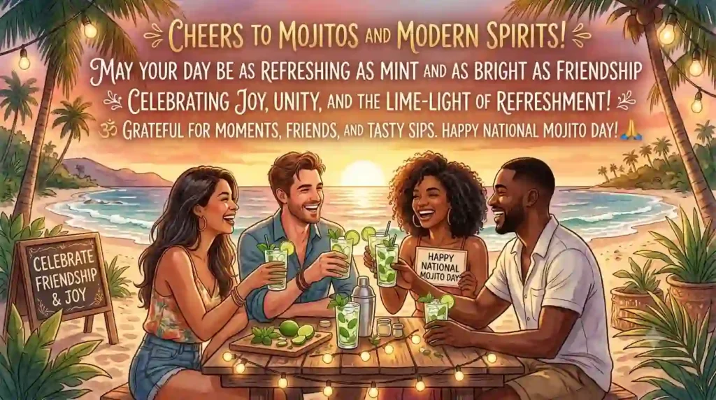 Spiritual National Mojito Day Wishes
