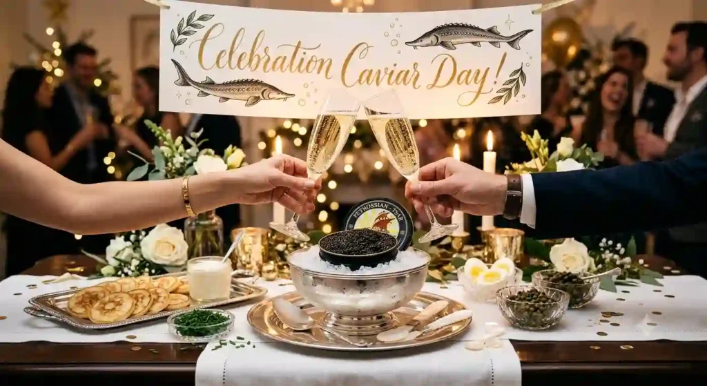 Celebration Caviar Day Wishes