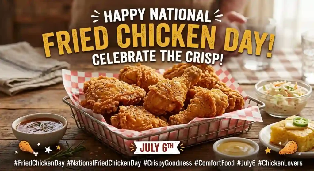 Fried Chicken Day Social Media Captions
