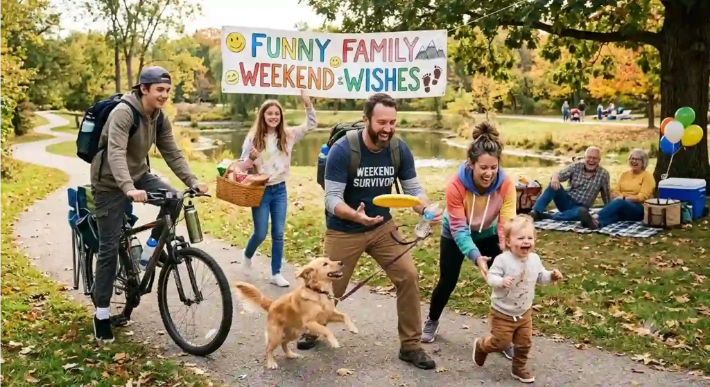 Funny Family Weekend Wishes