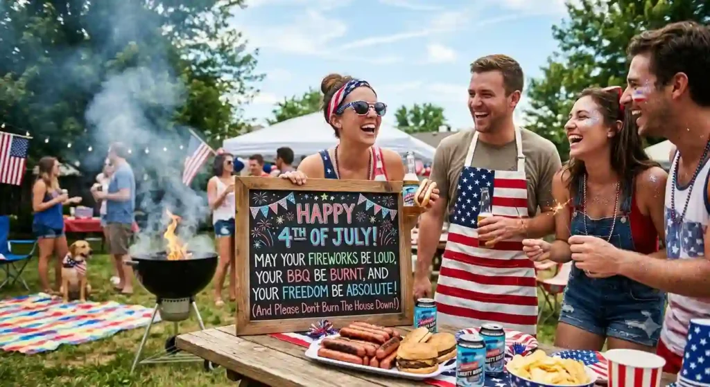 Funny Happy 4th of July Messages