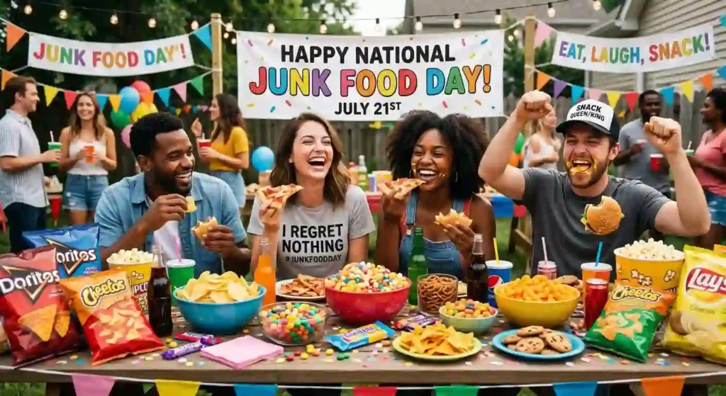 Funny National Junk Food Day Wishes