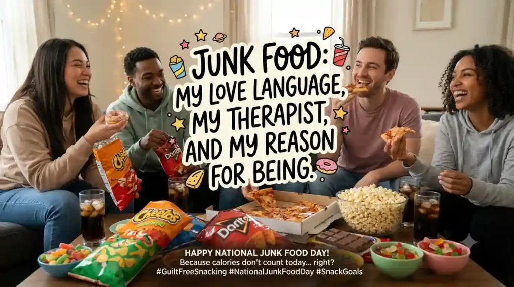 Funny National Junk Food Day Wishes 