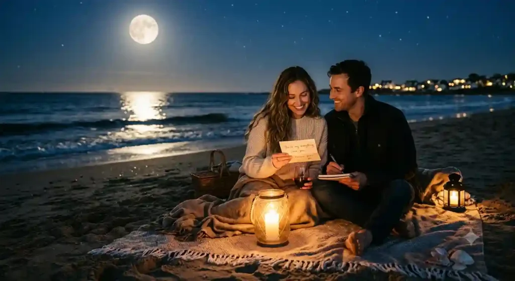 Romantic Moonlit Messages
