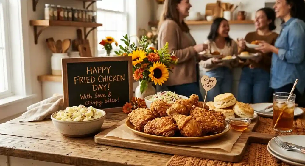 Heartfelt Fried Chicken Day Wishes