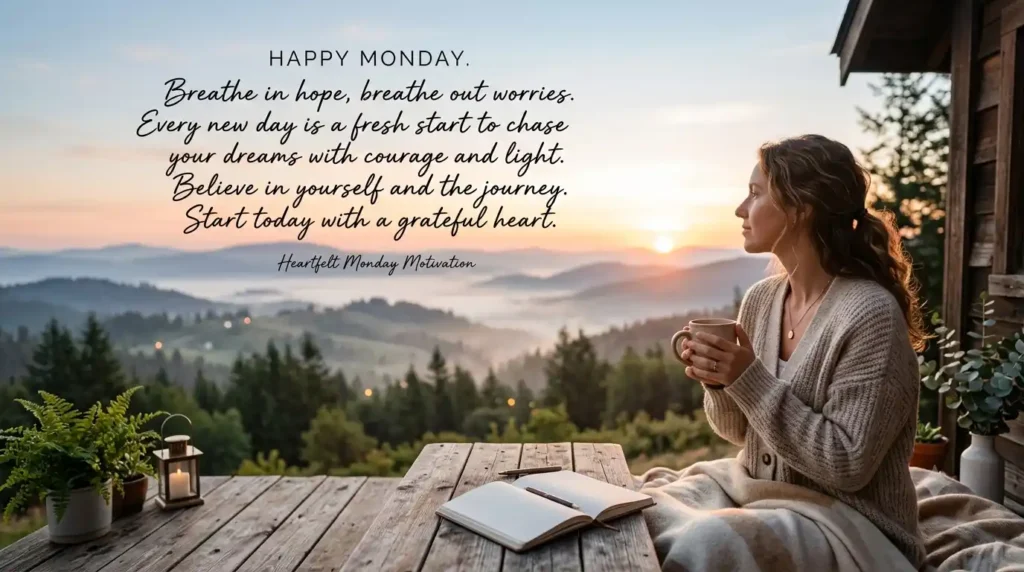 Heartfelt Monday Motivation Quotes