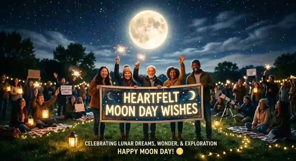 Heartfelt Moon Day Wishes