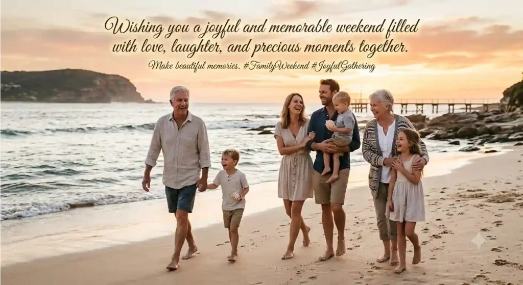Inspirational Family Weekend Wishes