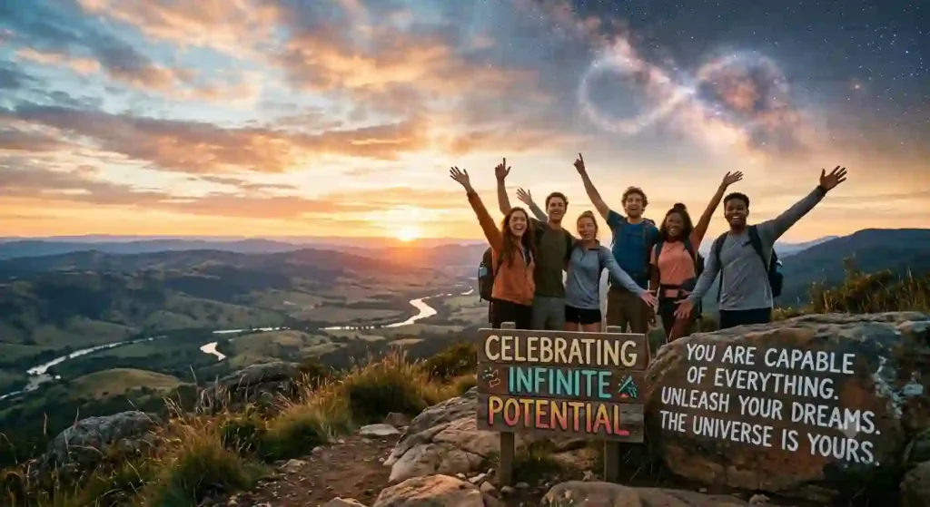 Inspirational Messages Celebrating Infinite Potential