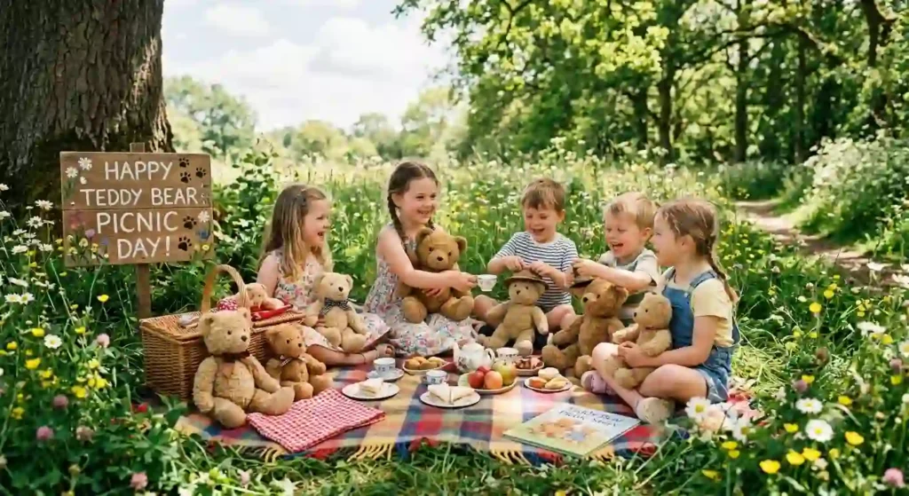 Inspirational Teddy Bear Picnic Day Wishes