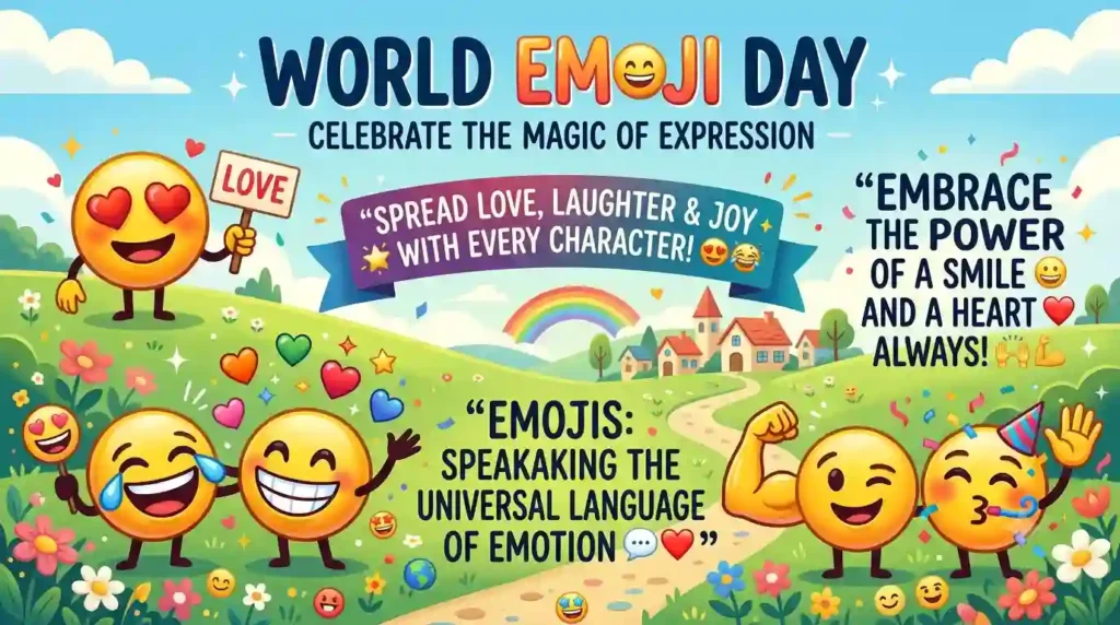 Inspirational World Emoji Day Wishes