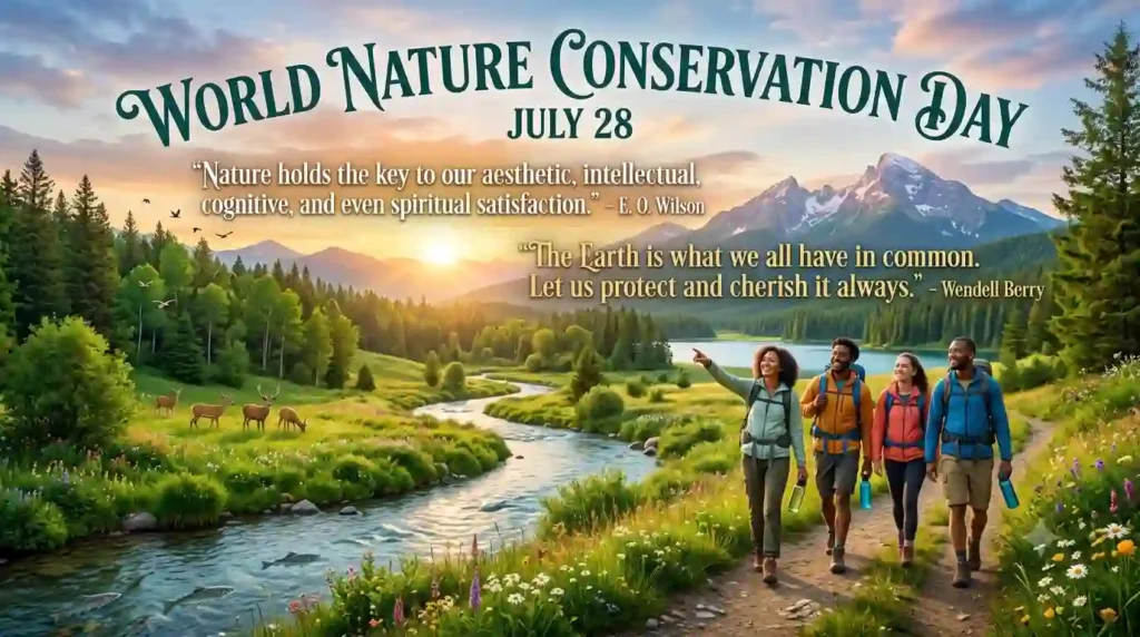 Inspirational World Nature Conservation Day Wishes
