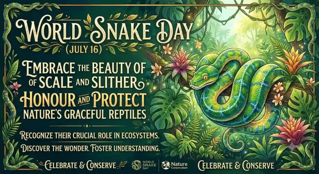 Inspirational World Snake Day Wishes