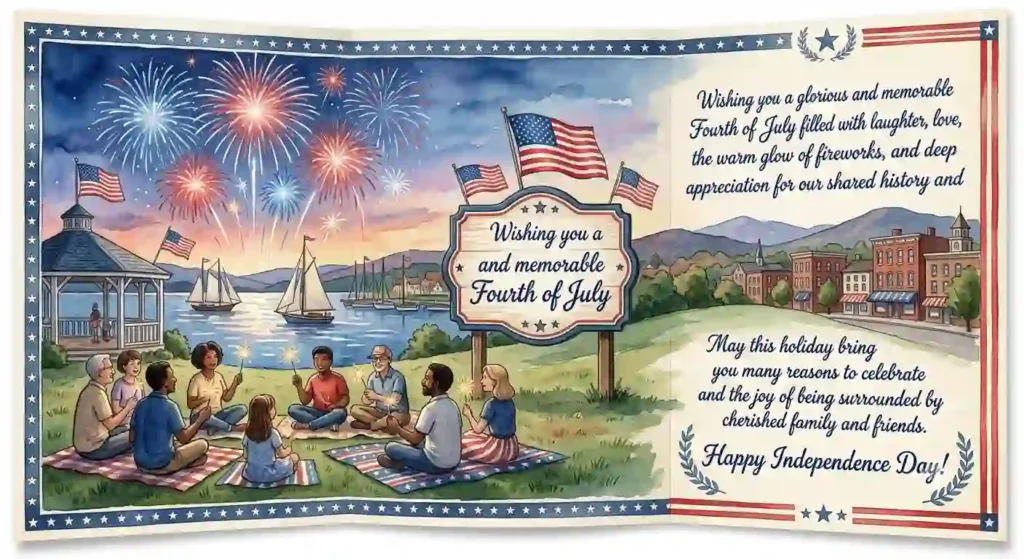 Long Fourth of July Messages