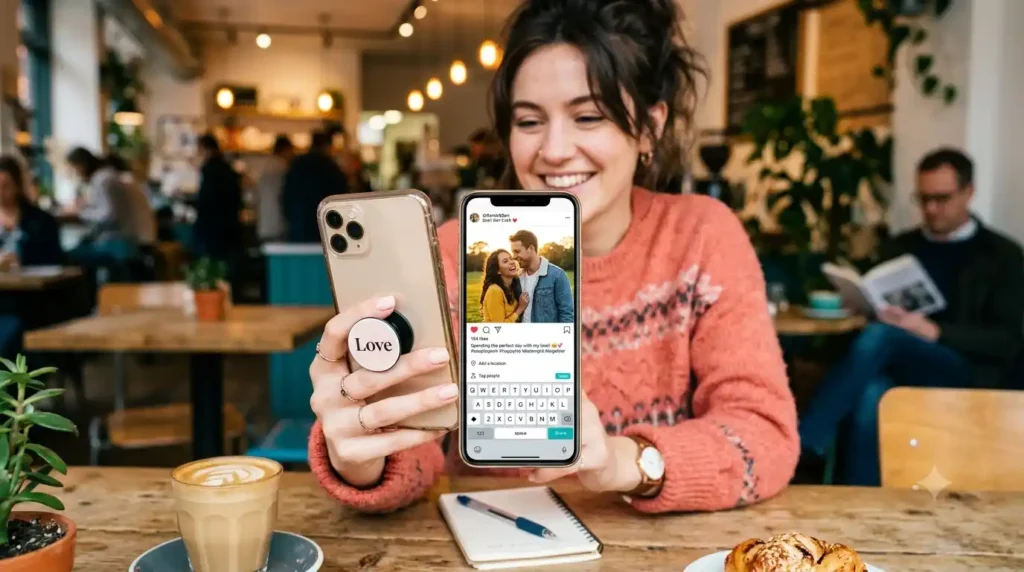 Love Captions for Social Media