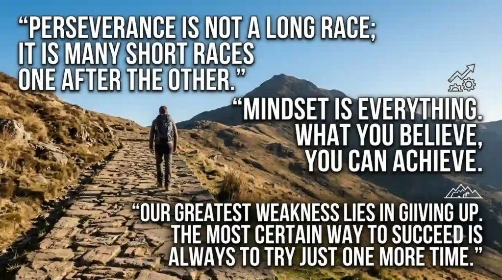 Mindset & Perseverance Quotes for Work